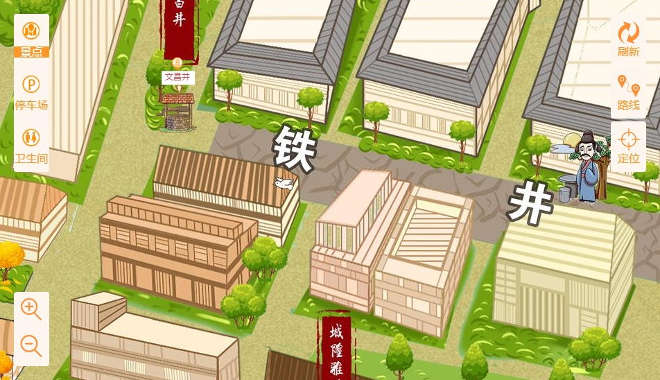 化德智慧景区：手绘地图与语音导览的完美融合